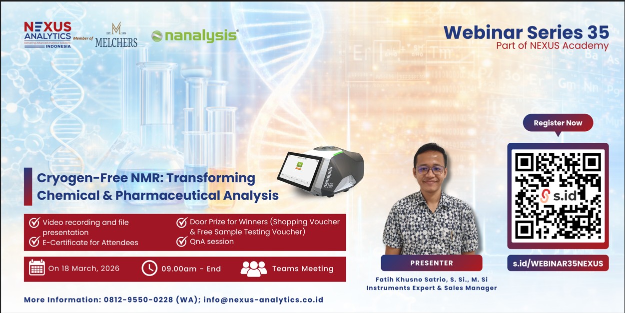 WEBINAR SERIES 35 - Cryogen-Free NMR: Transforming Chemical & Pharmaceutical Analysis